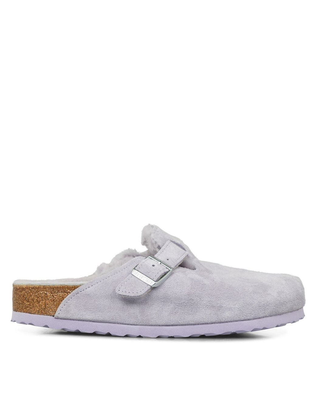 Birkenstock White Bstk Boston Shearlin