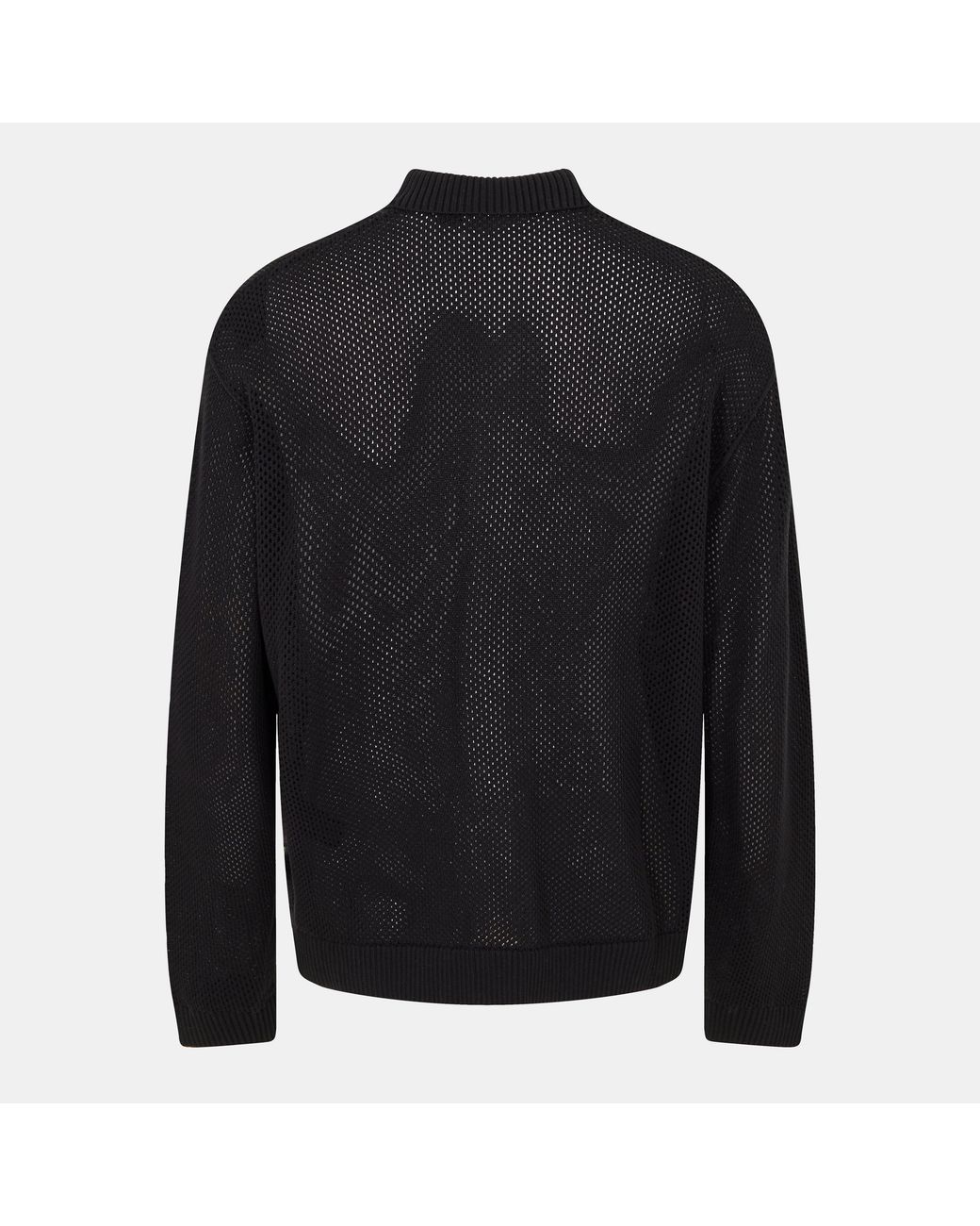 Represent Black Long Sleeve Plain Shirt for men