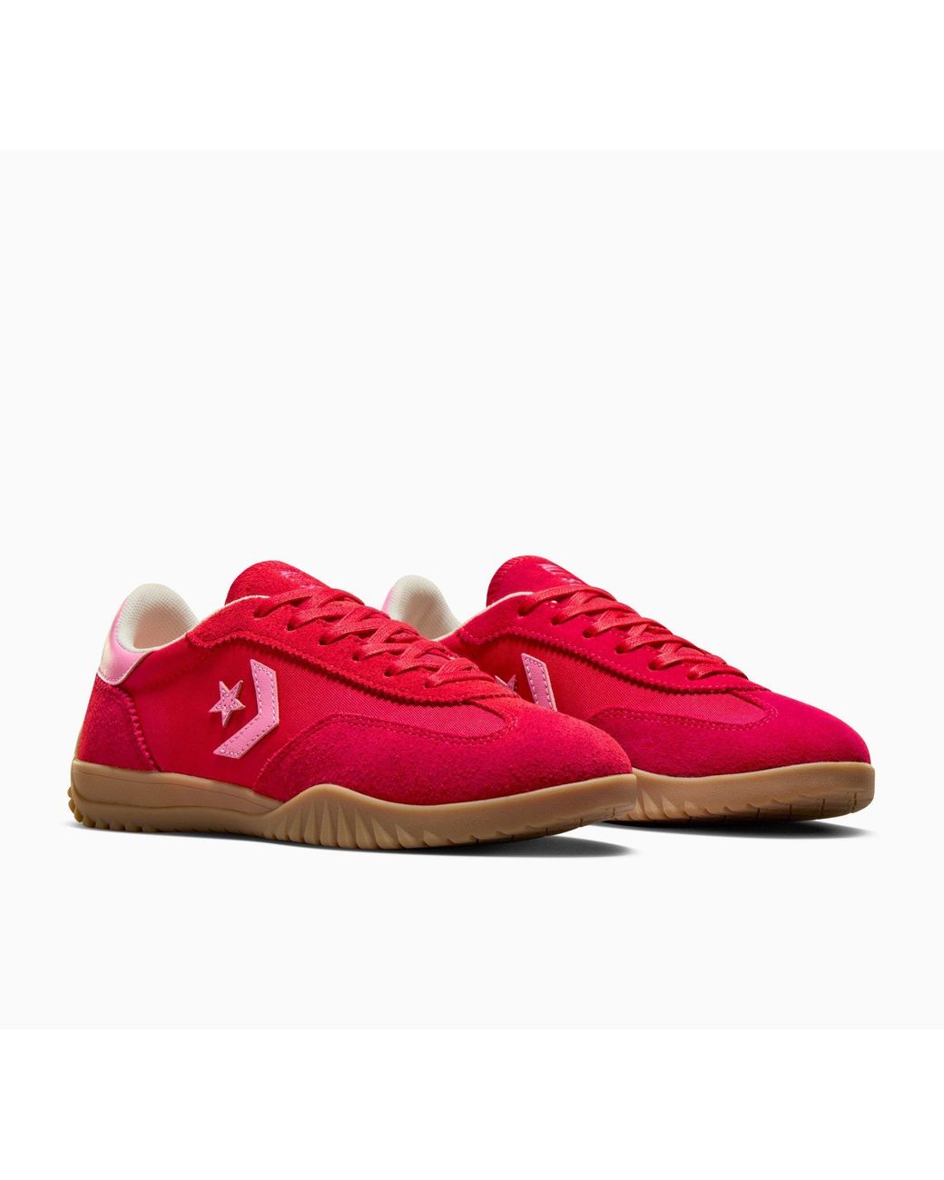 Converse Red Trainers