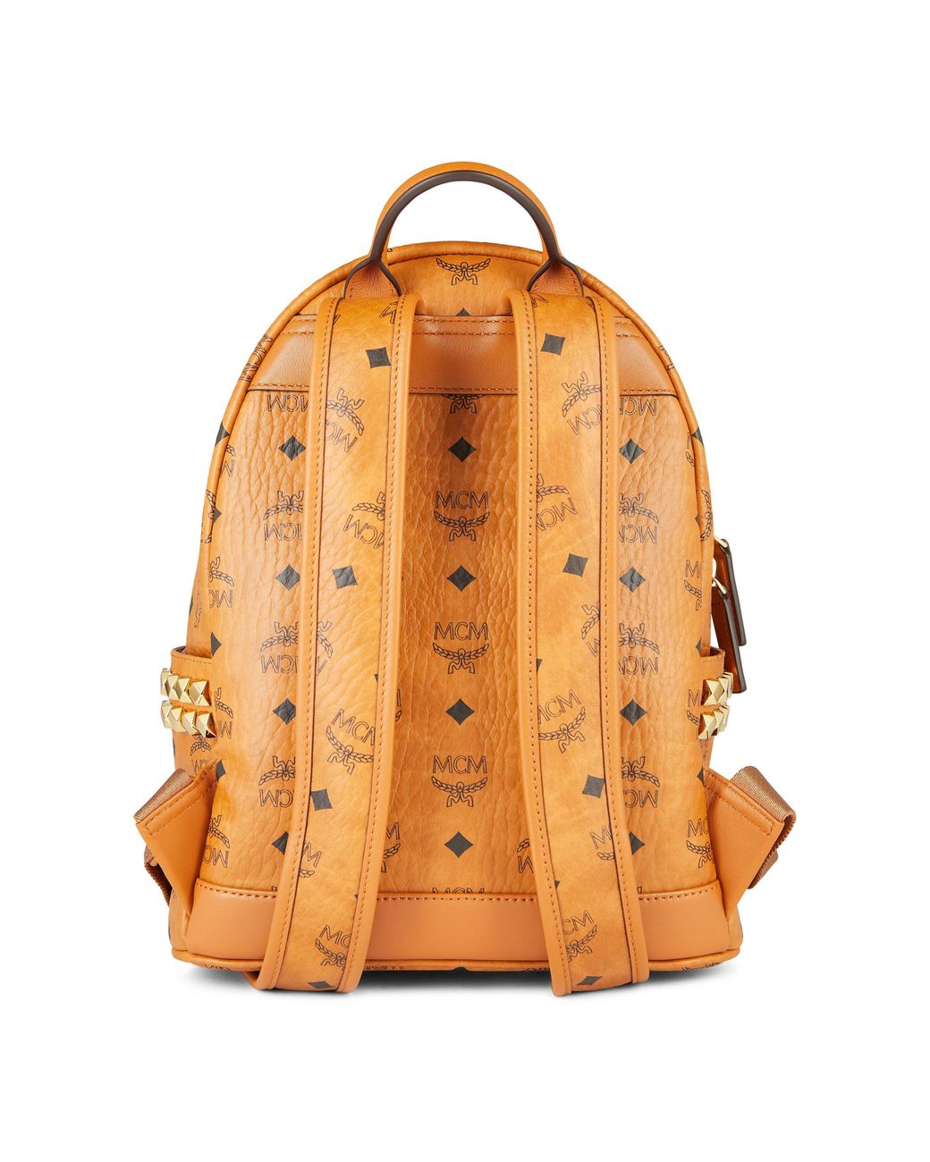 MCM Yellow Stark Backpack