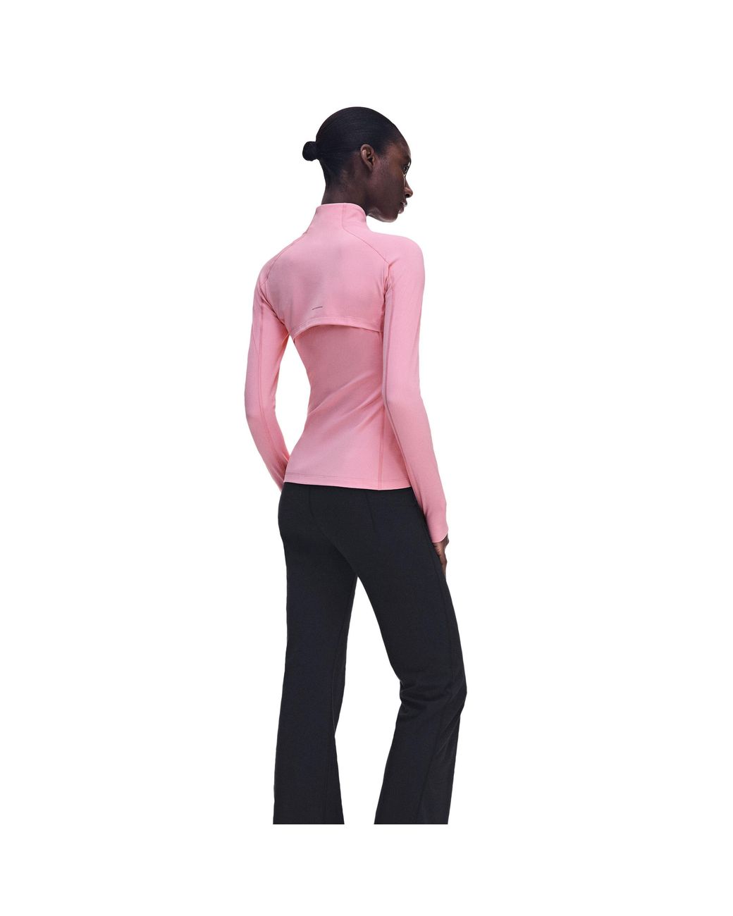 On Shoes Pink Studio Performance Tracksuit Top