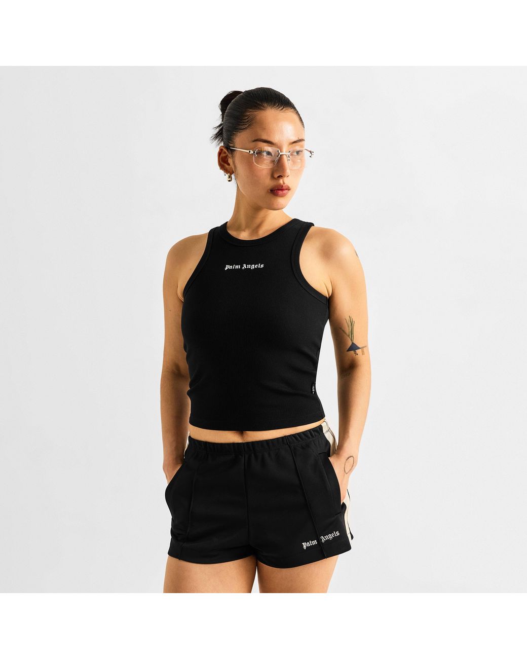 Palm Angels Black Tank Vest
