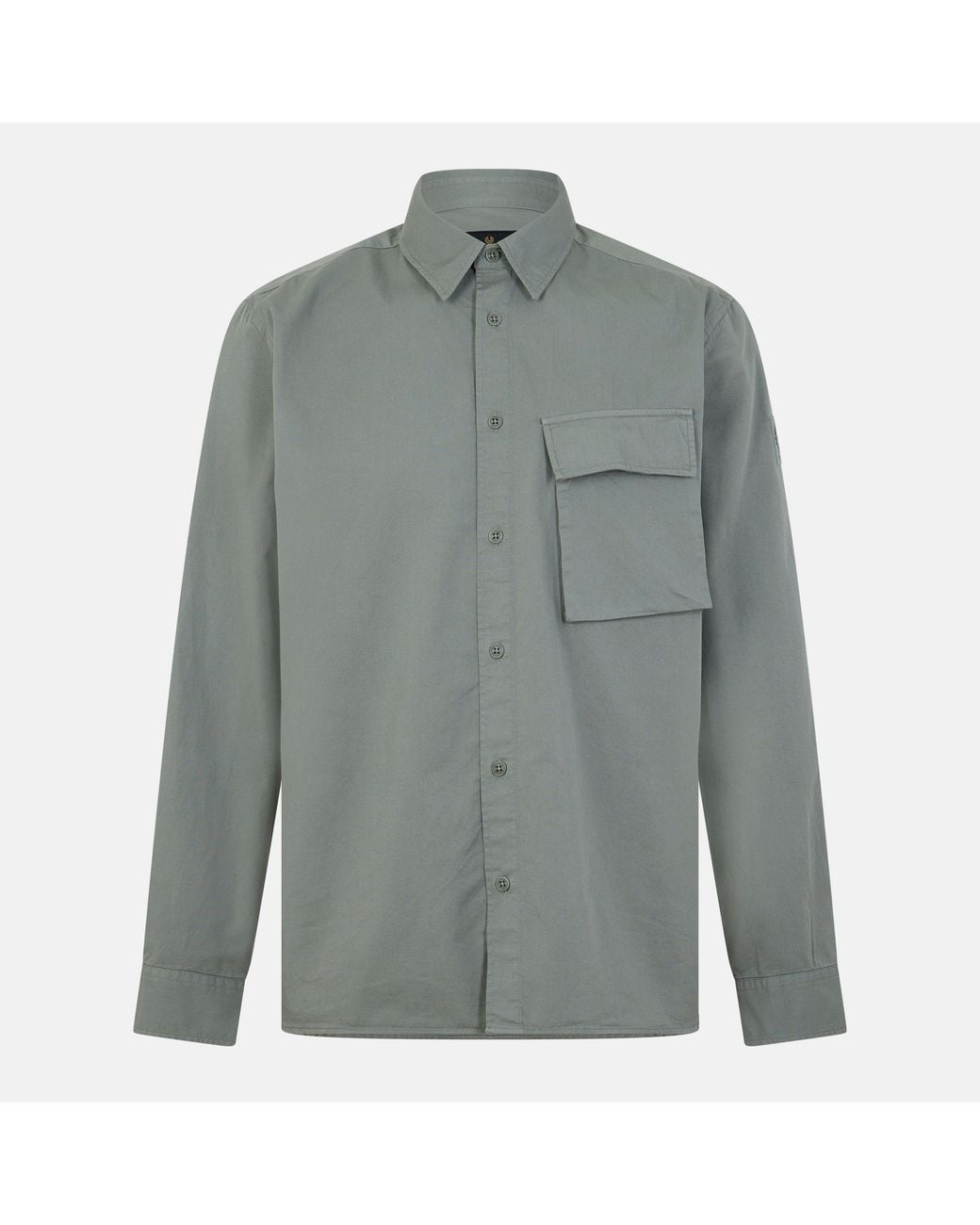 Belstaff Gray Scale Shirt for men