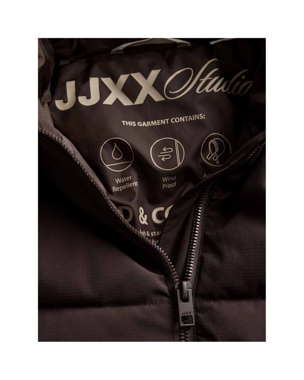 JJXX Brown Galaxy Puffer Jacket