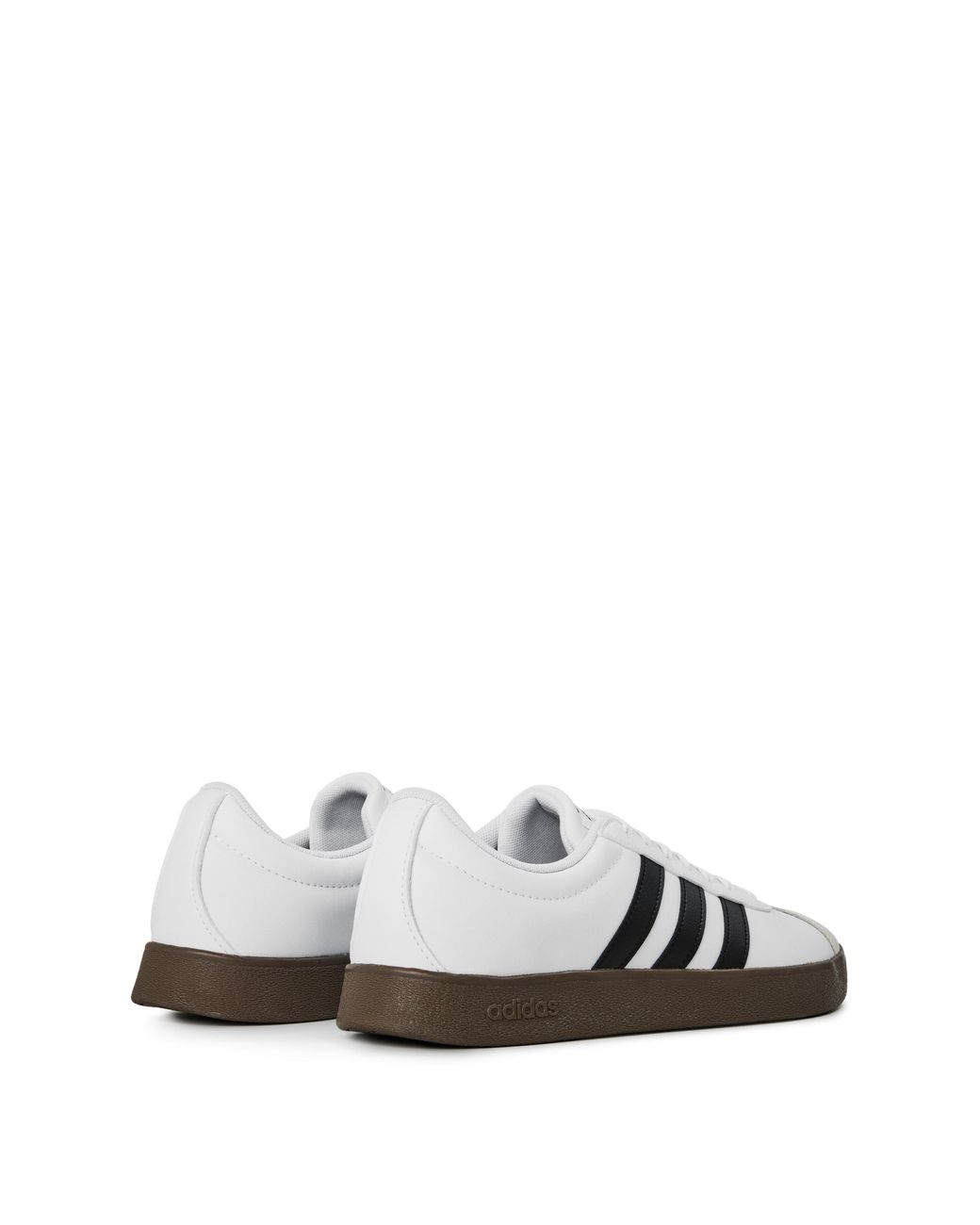 Adidas White Vl Court Base Shoes