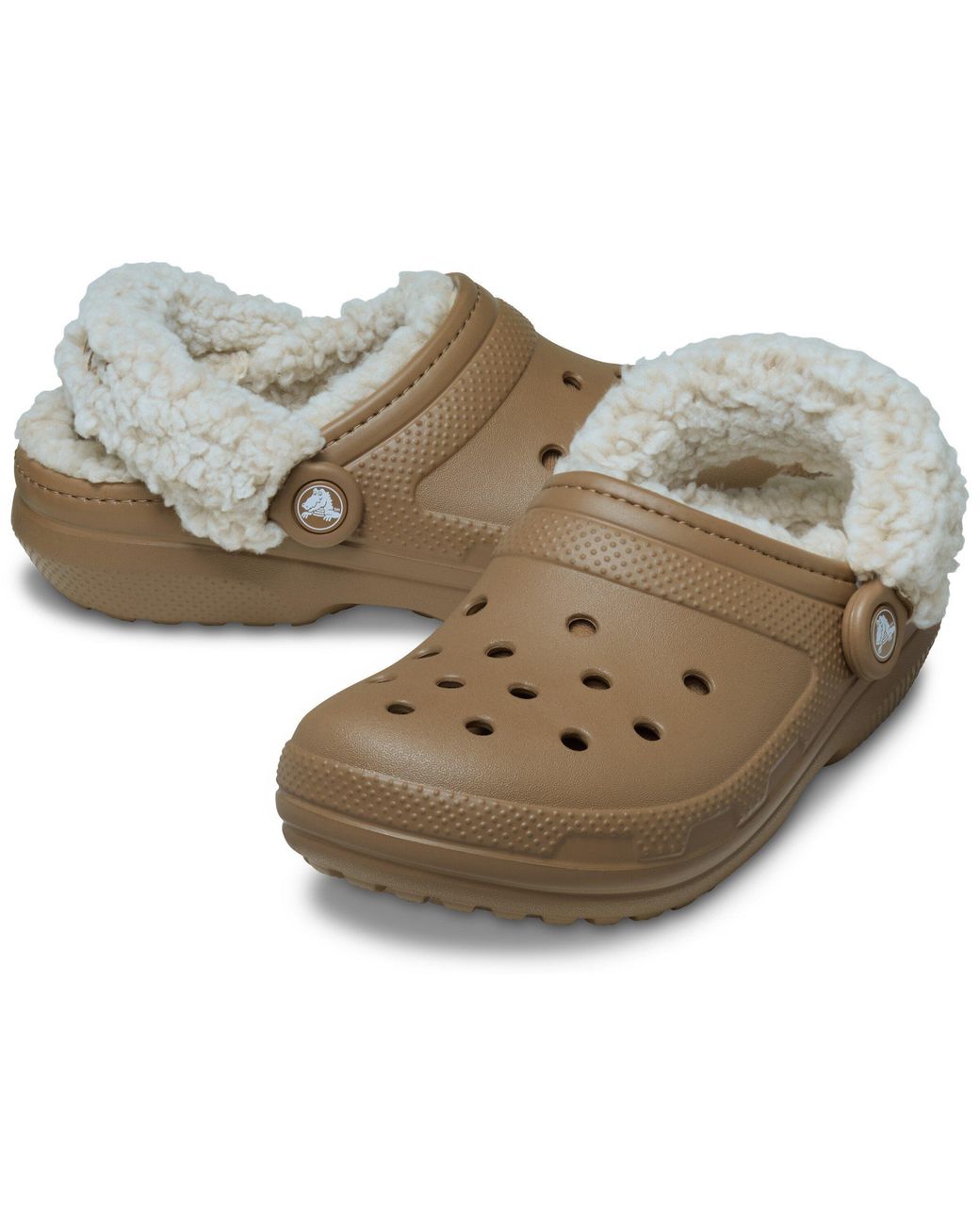CROCSTM Brown Classic Fleece Ld64
