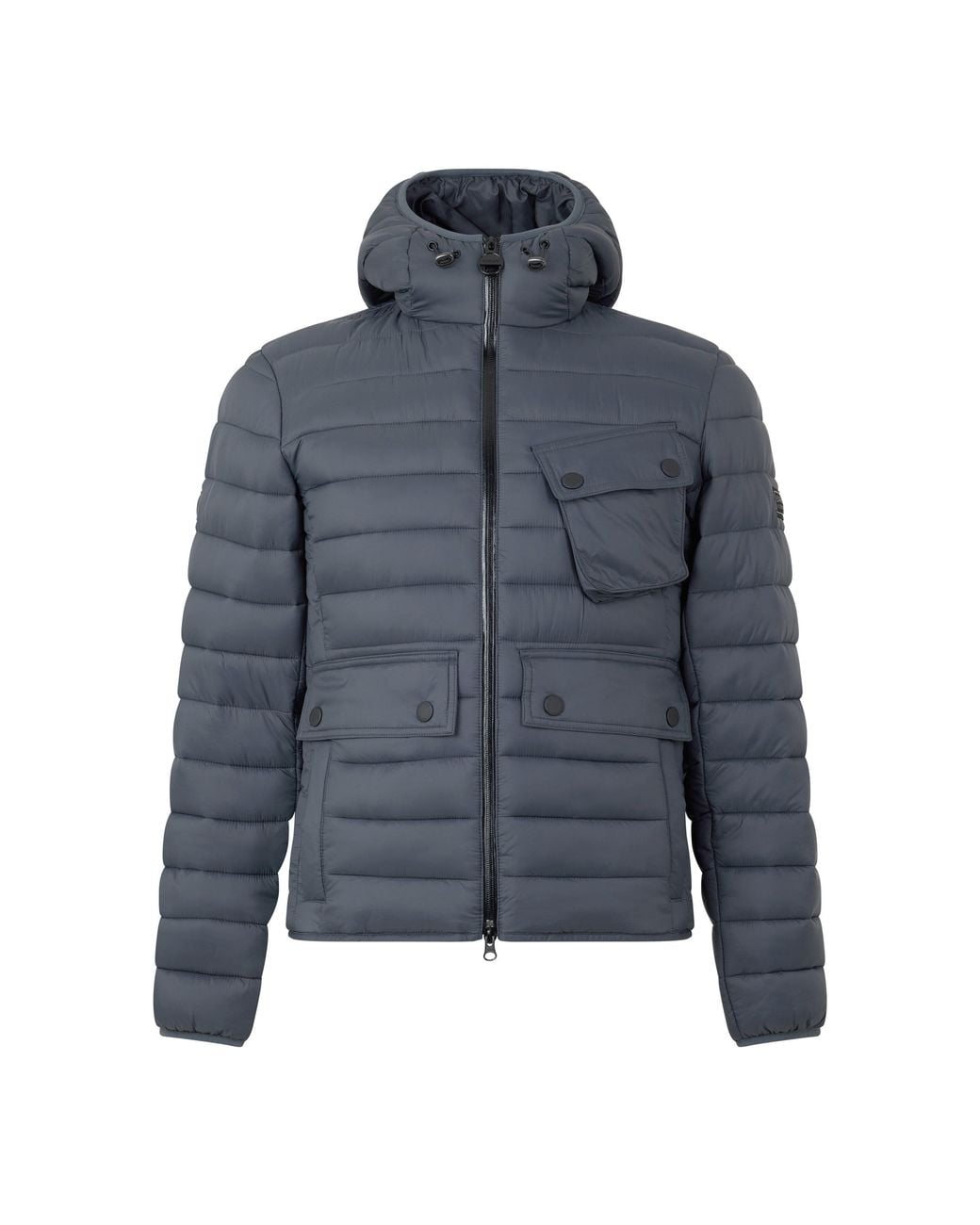 Barbour Blue Ouston Puffer Jacket for men