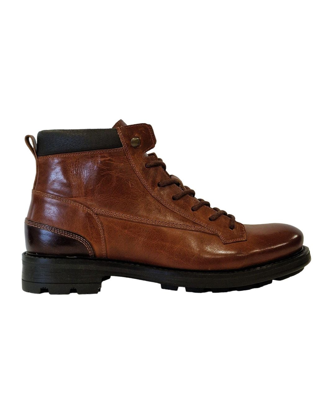 Firetrap Brown Riva Hiker Boots for men