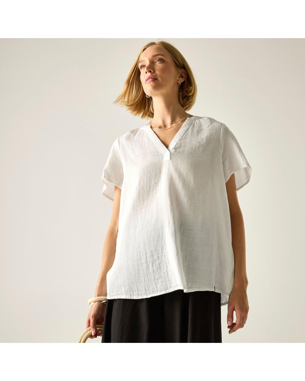 Regatta White Selen Lightweight Shirt
