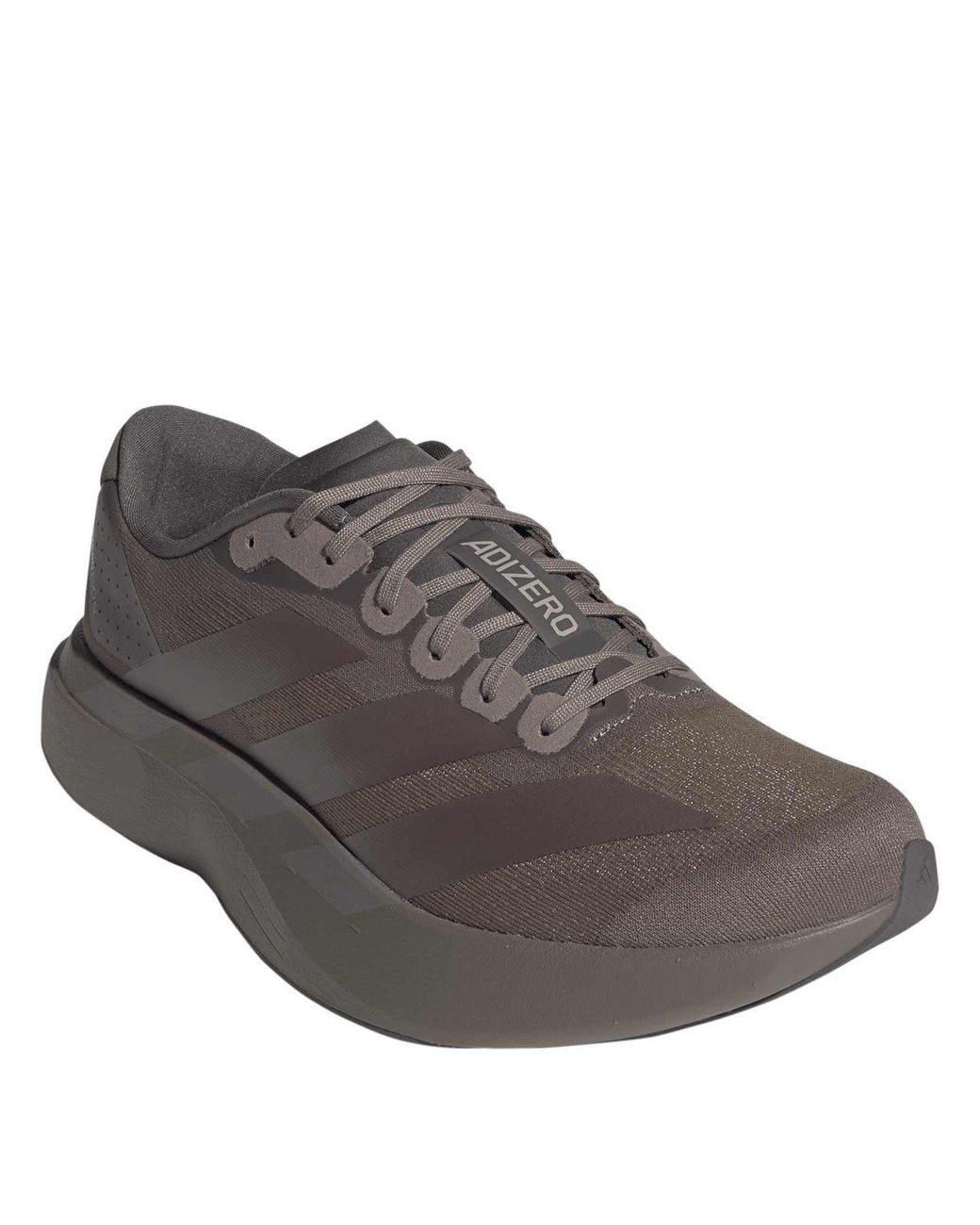 Adidas Gray Adizero Evo Sl Shoes for men