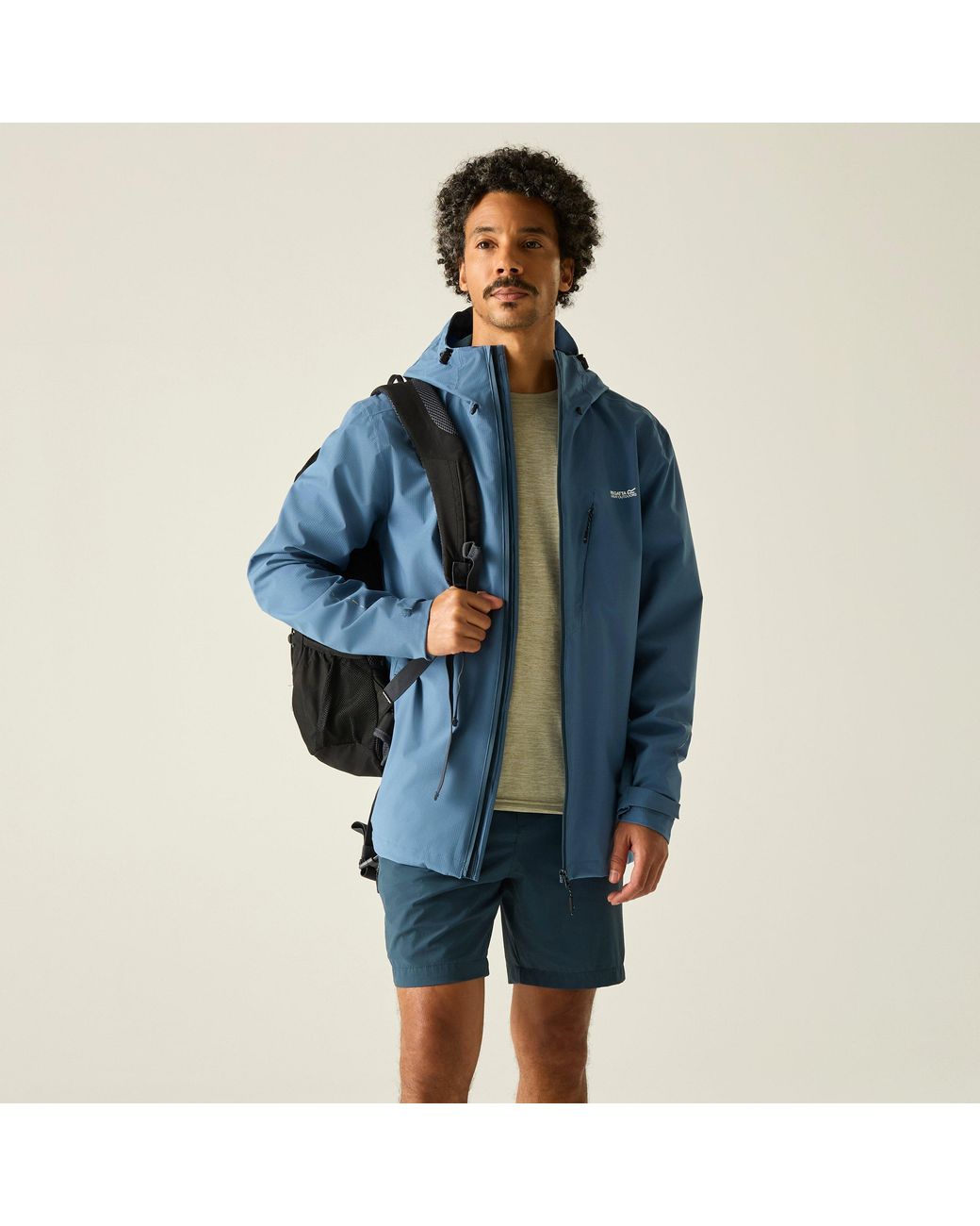 Regatta Blue Oklarna Waterproof Isotex Jacket for men