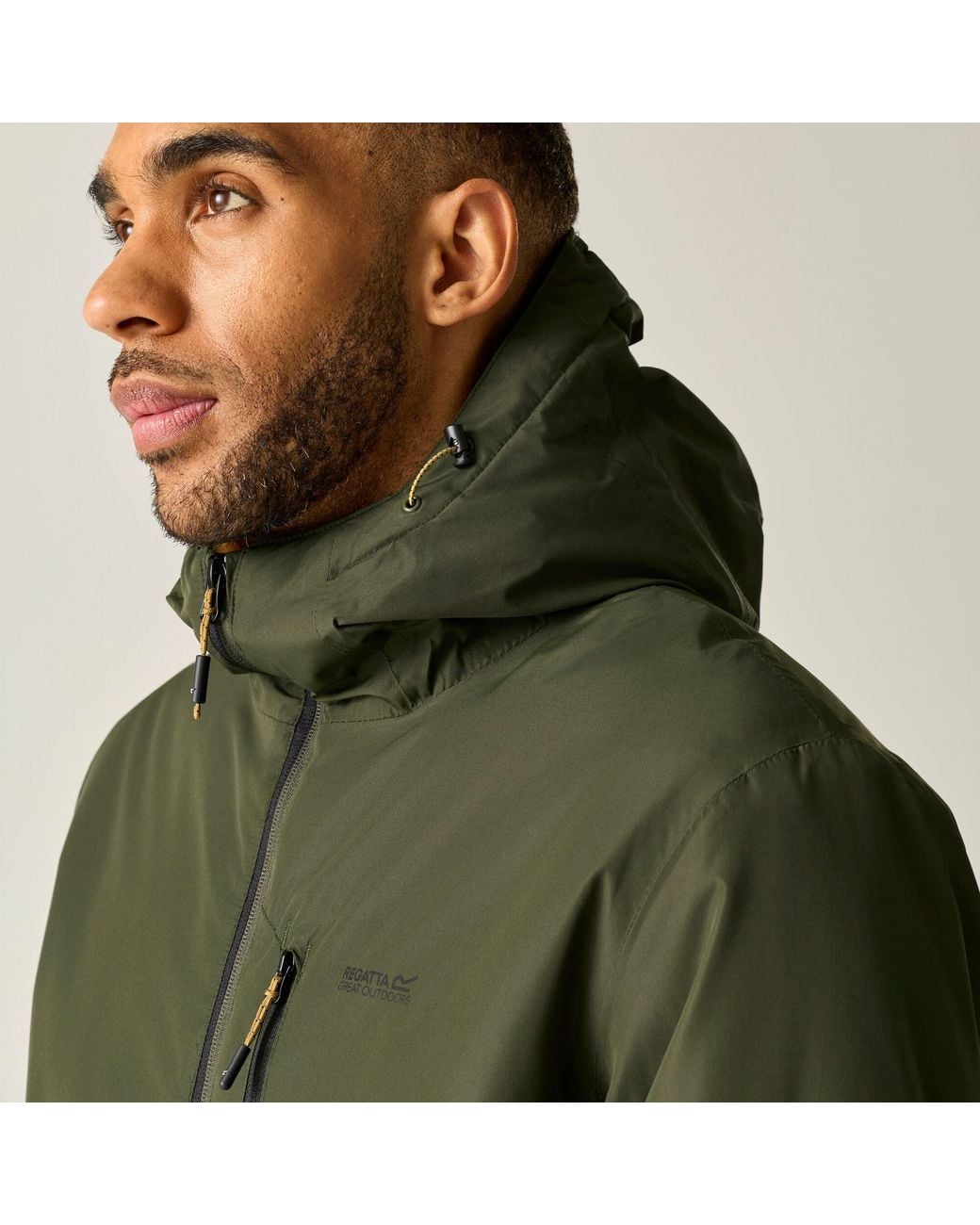 Regatta Green Allston Waterproof Jacket for men