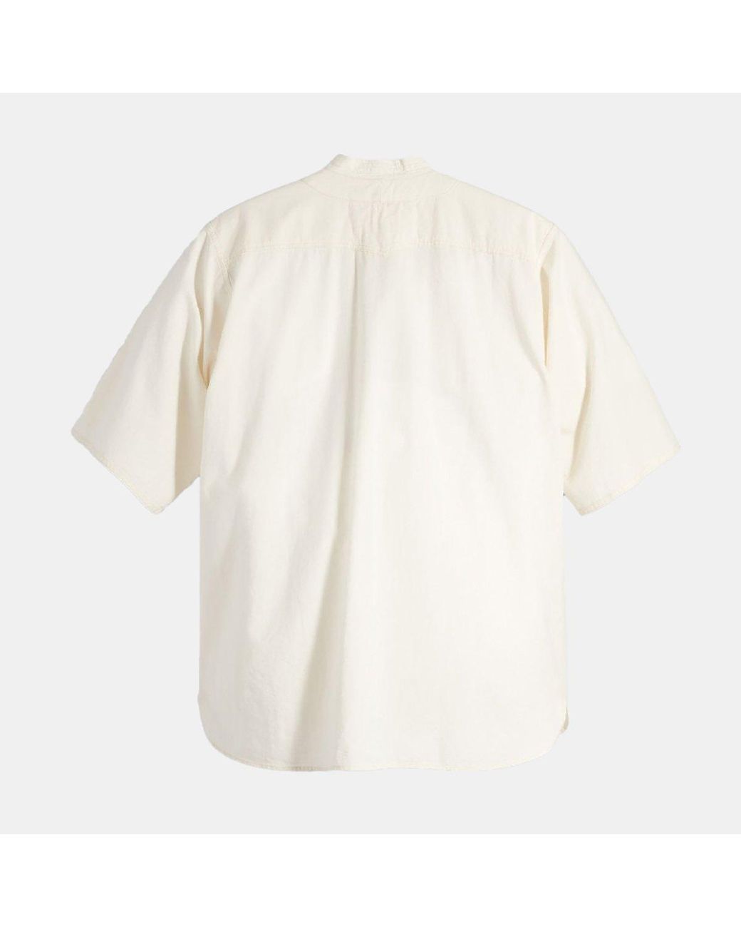 Levi's Natural Short Sleeve Plain Shirt for men