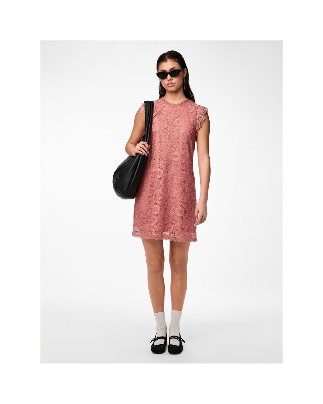 Pieces Red Mini Dress