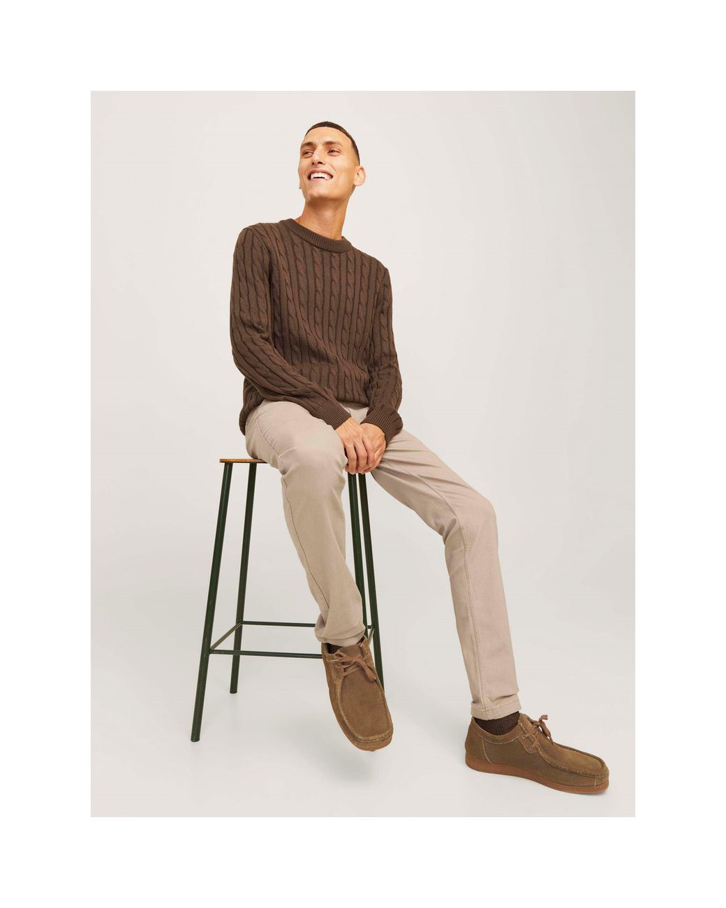 Jack & Jones Gray 2-Pack Marco Chino Trouser for men