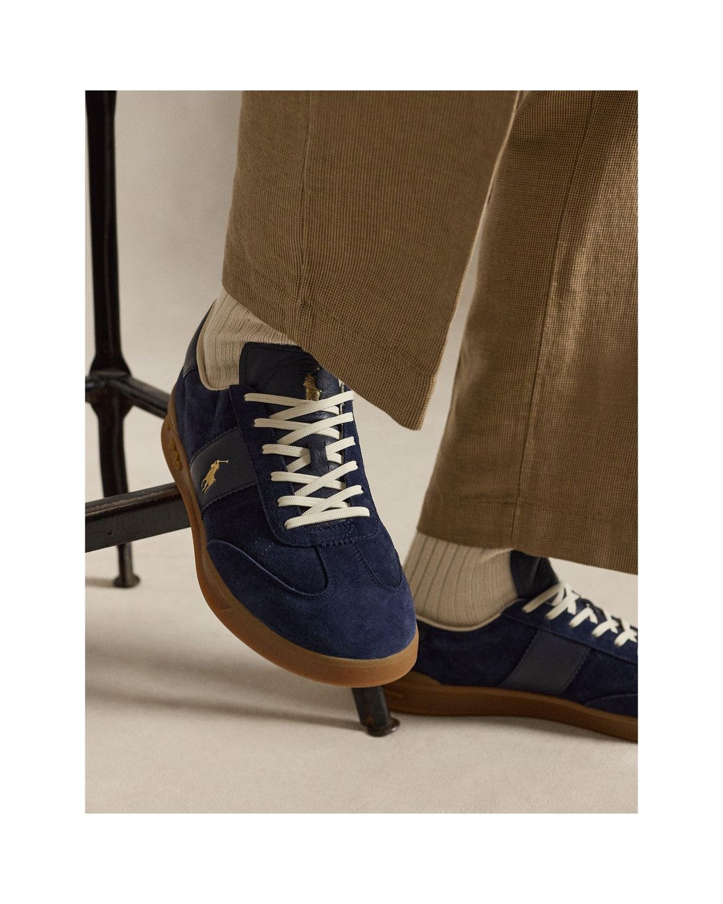 Polo Ralph Lauren Blue Sneakers for men