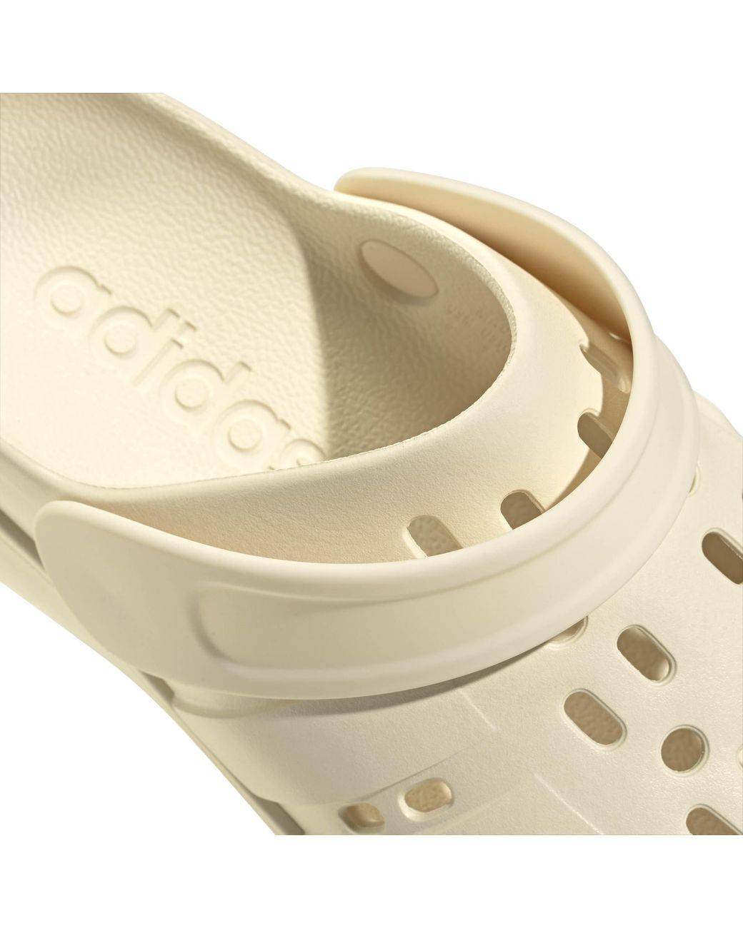 Adidas Natural Adilette Platform Clog