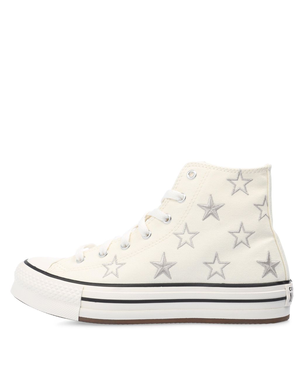 Converse White Chuck Taylor All Star Eva High-Top Trainers