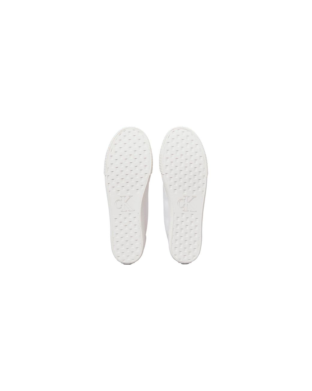 Calvin Klein White Low-Top Trainers for men