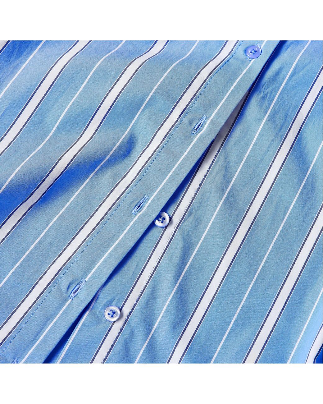 WRSTBHVR Blue Rugby Polo Shirt
