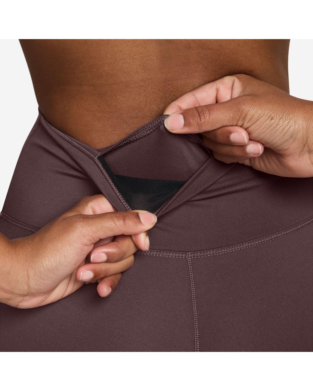 Nike Multicolor One Seamless Front High-Waisted Leggings
