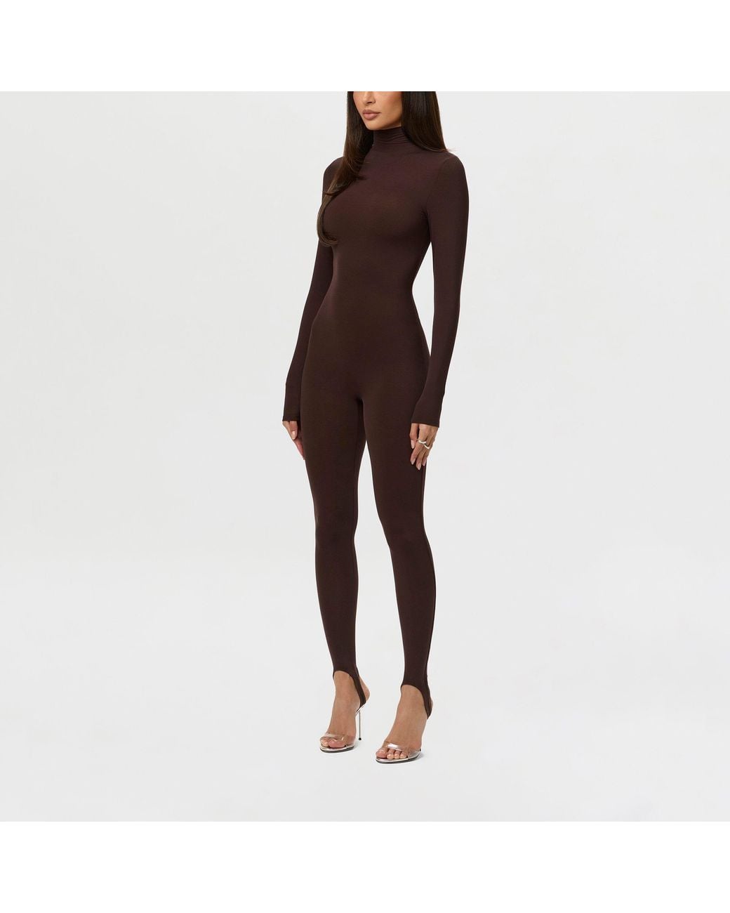 Naked Wardrobe Brown Naked W Turtleneck J Ld64