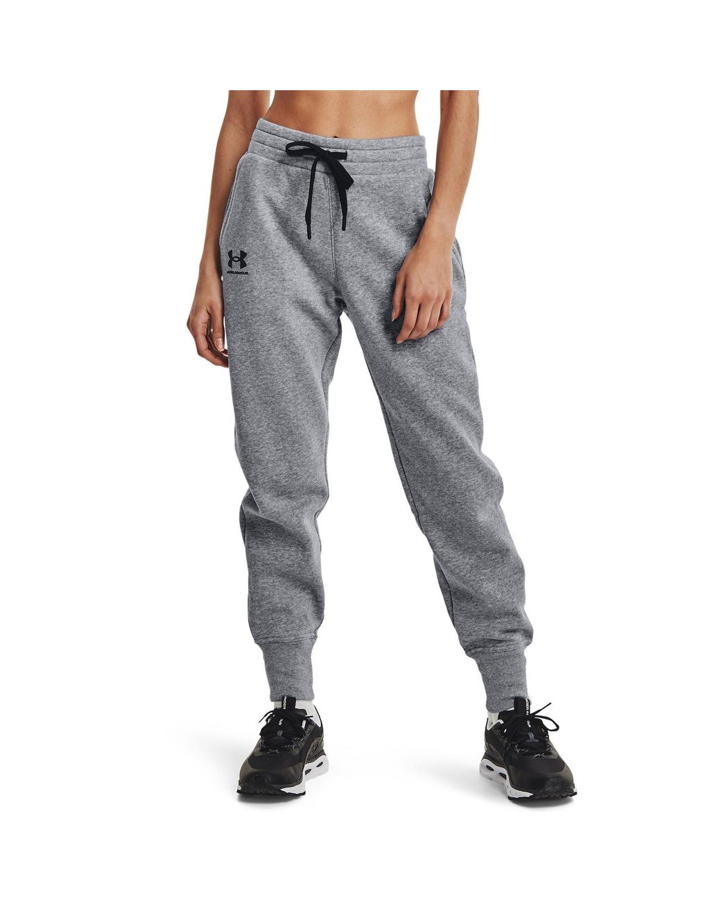 Under Armour Gray Ua Rival Fleece Joggers