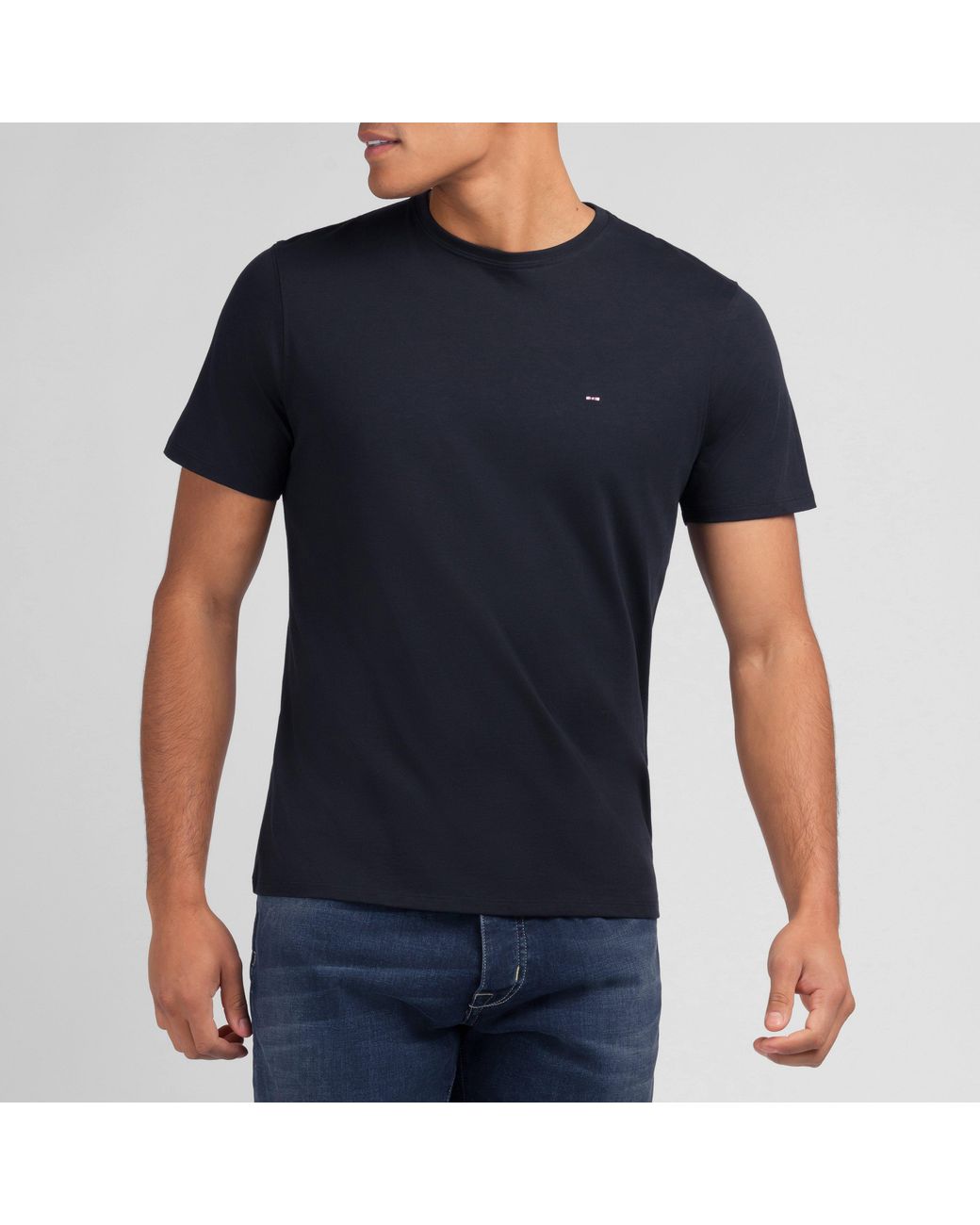 Eden Park Black Light Pima Cotton T-Shirt for men