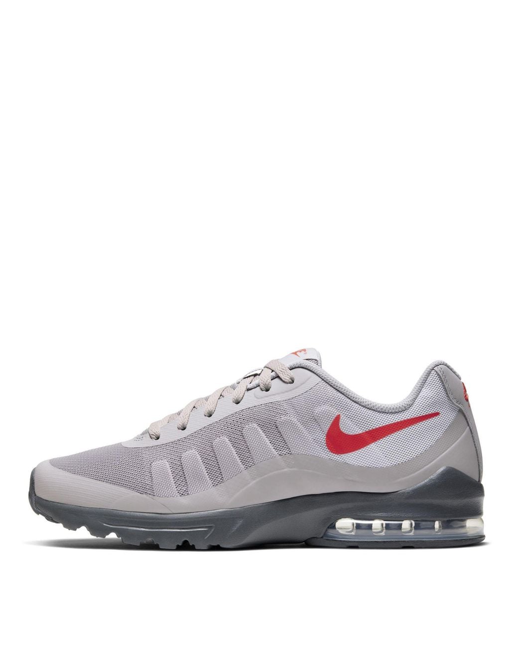 Nike Gray Air Max Invigor Shoes for men