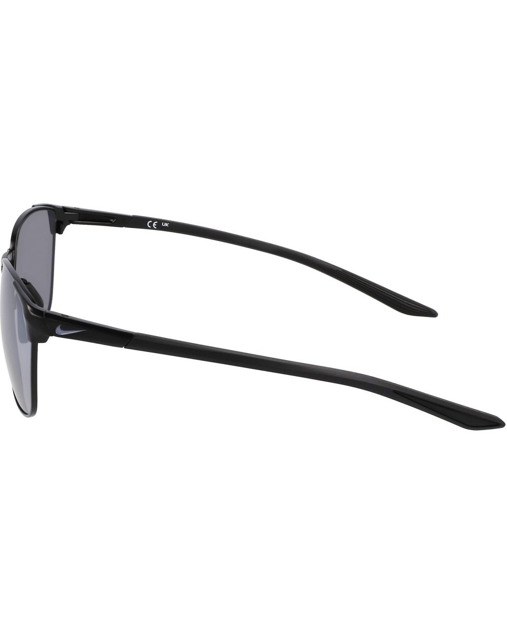 Nike Blue Metal Fusion Square Sunglasses