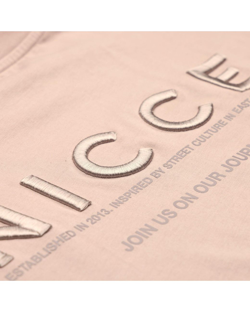 Nicce London Pink Ess T Oversized T-Shirt for men