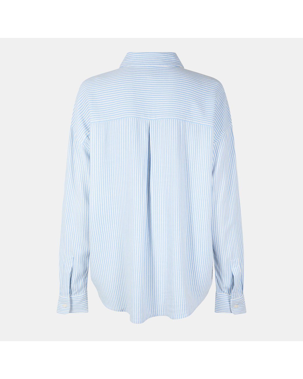 Jack Wills Blue Oversized Linen Shirt