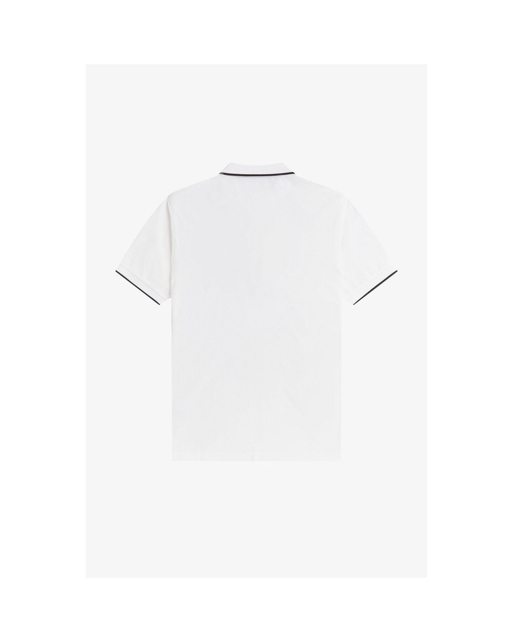 Fred Perry White Short Sleeve Polo Shirt for men