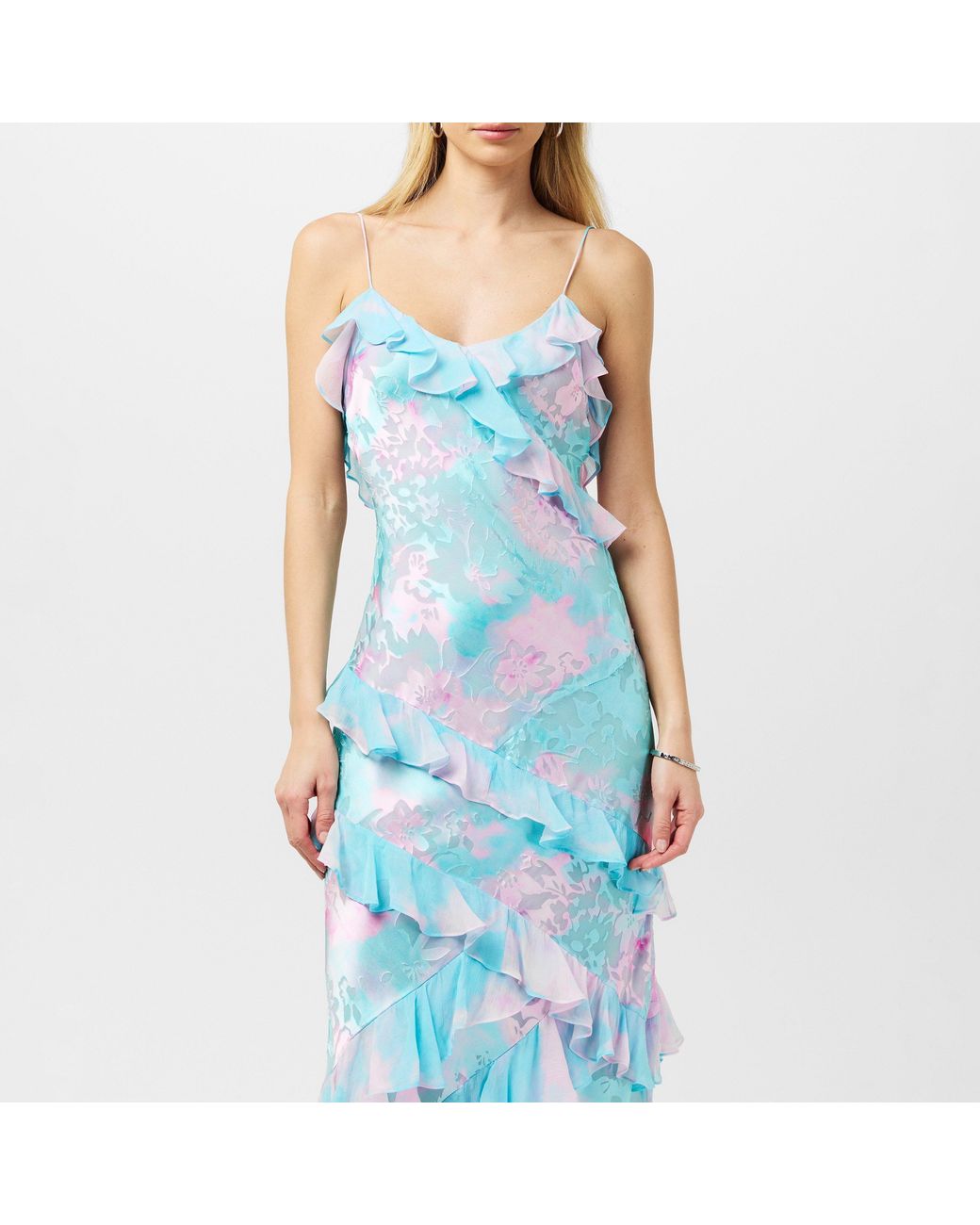 LoveShackFancy Blue Rialto Dress