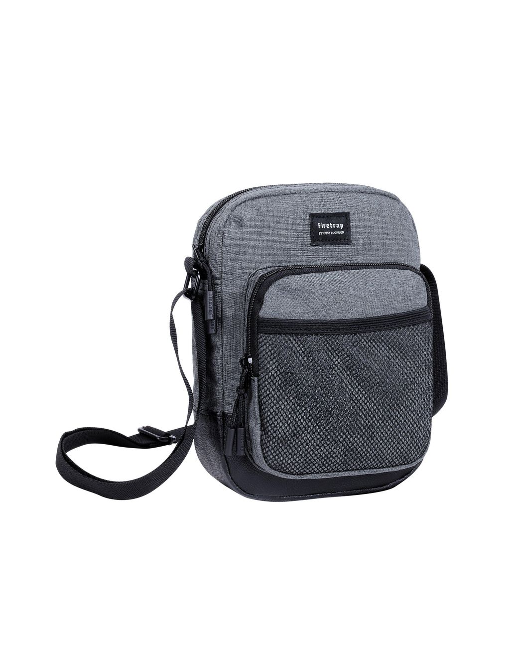 Firetrap Black Kingdom Cross Body Bag