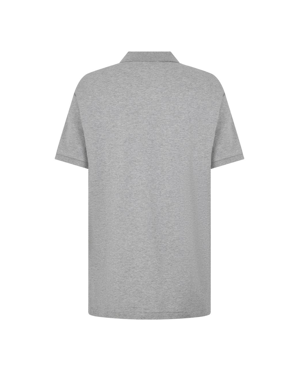 Polo Ralph Lauren Gray Custom Slim Fit Mesh Polo for men