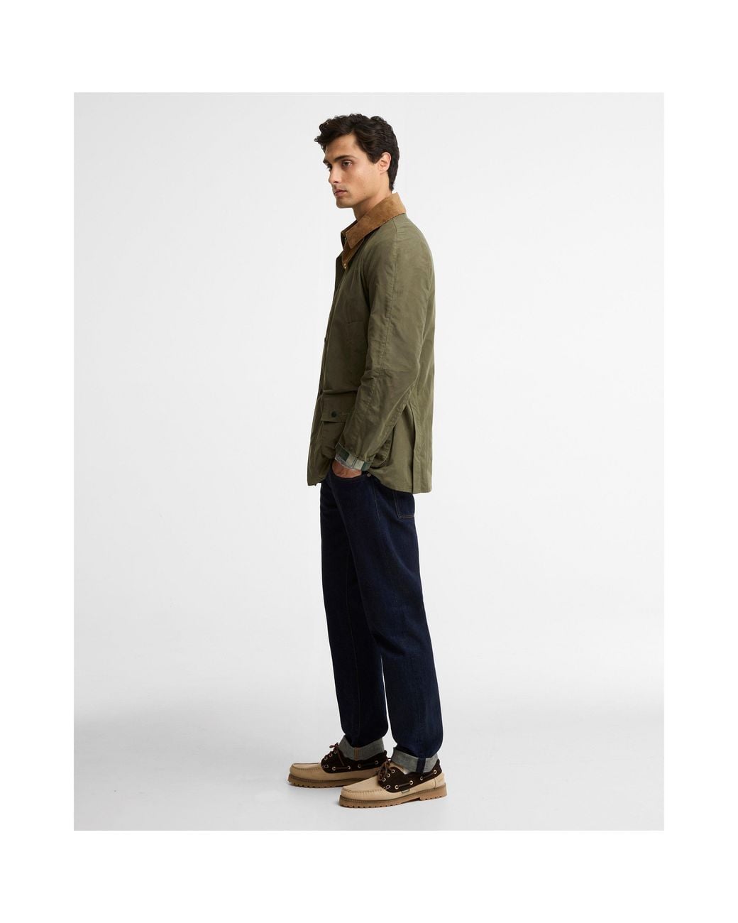 Barbour Green Icons Ashby Casual Jacket for men