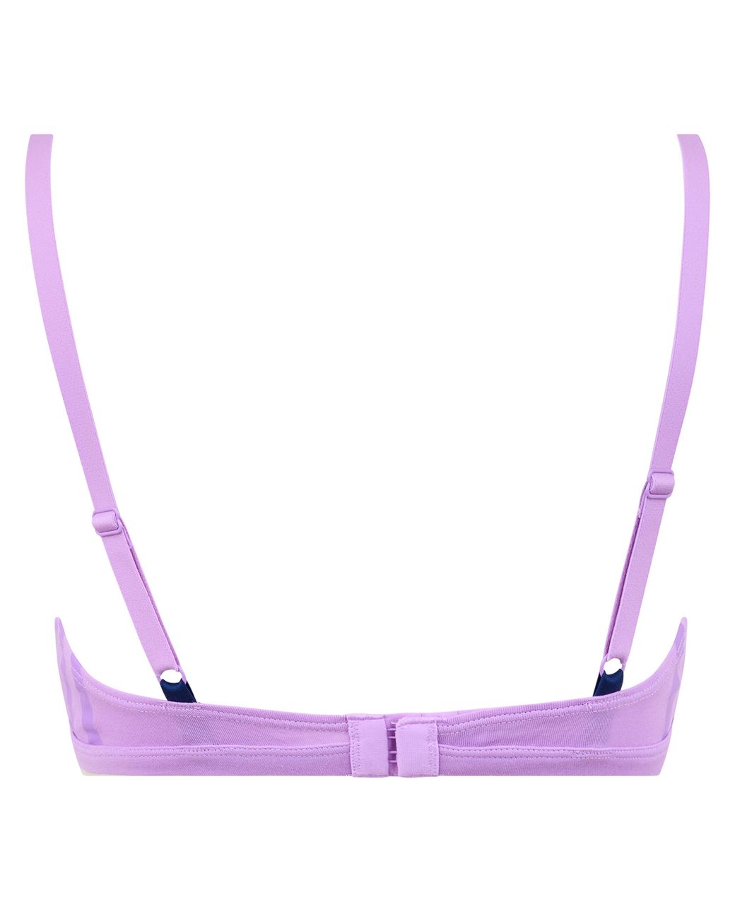 Adidas Originals Purple Originals Triangle Bralette