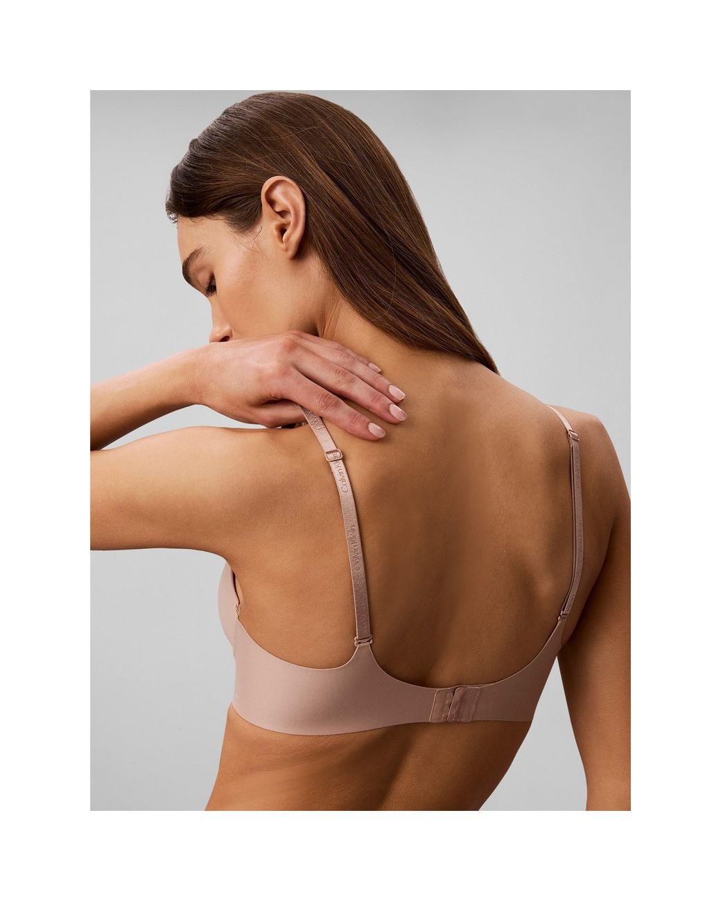 Calvin Klein Pink Perfectly Fit Custom Push-Up Bra
