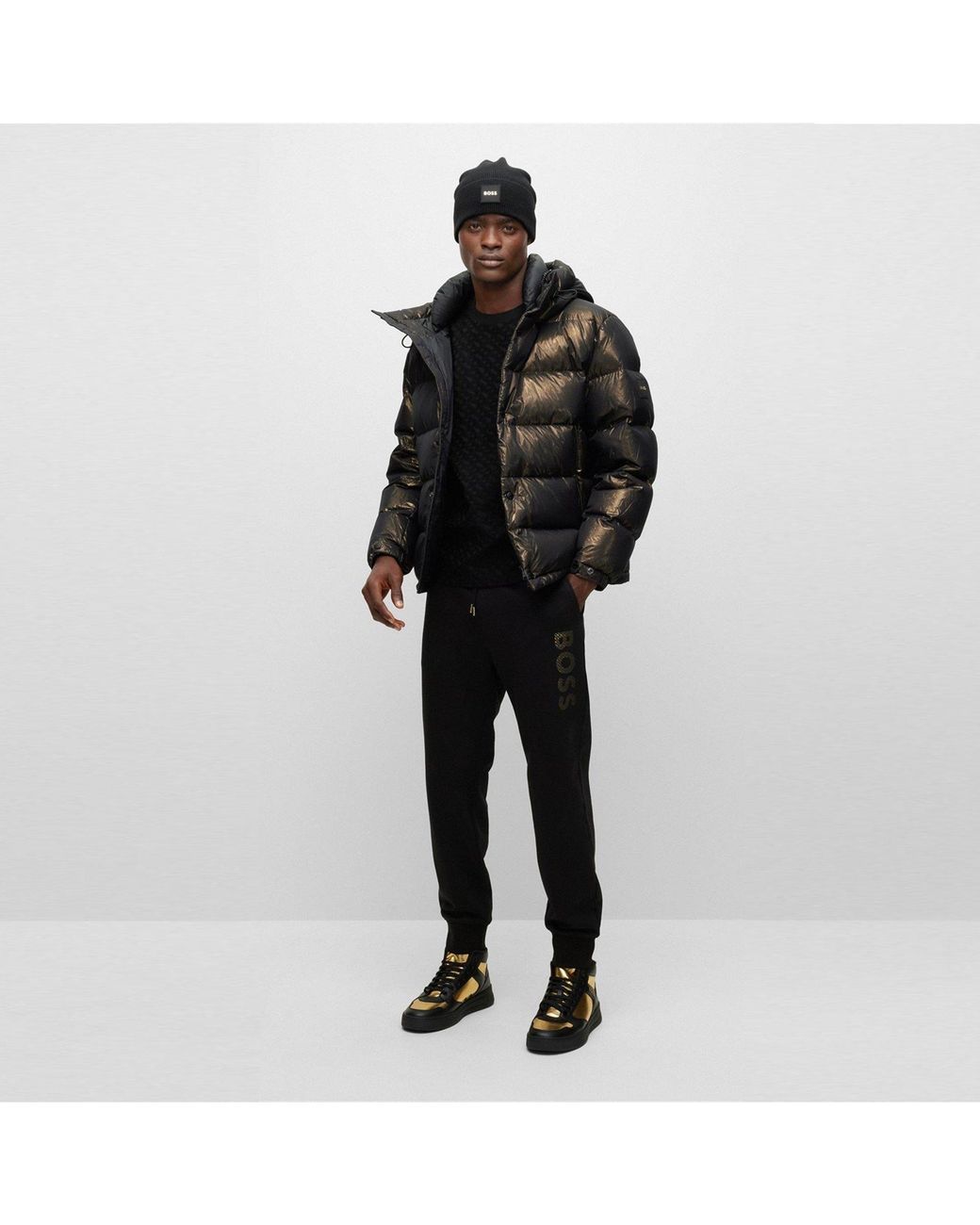 Boss Black Closed Hem Jersey Joggers for men