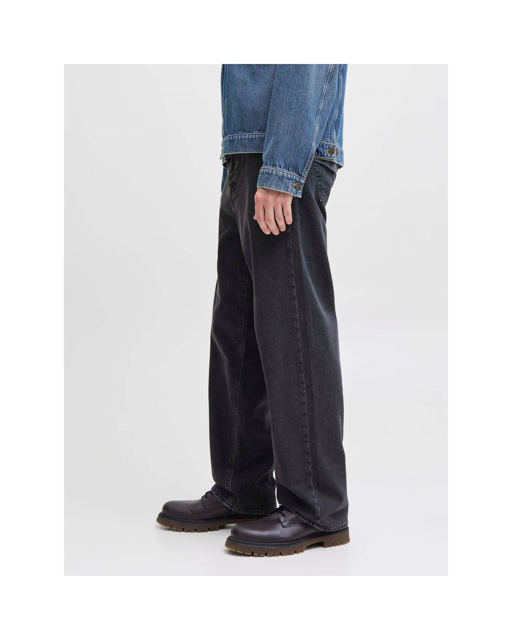 Jack & Jones Blue Alex Wide Leg Jeans for men