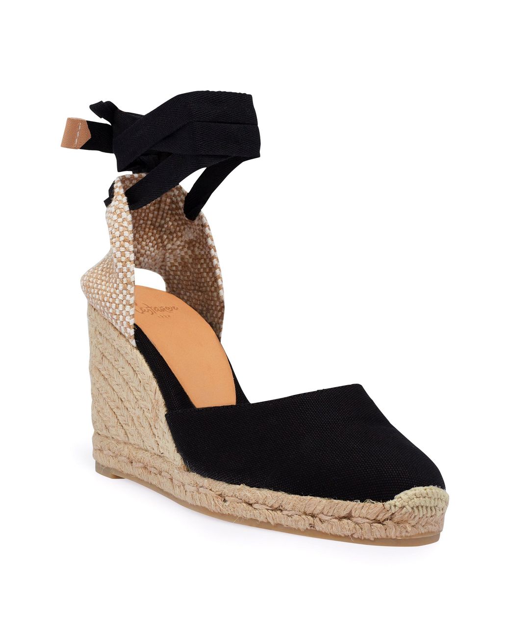 Castaner Blue Carina Wedge Sandals