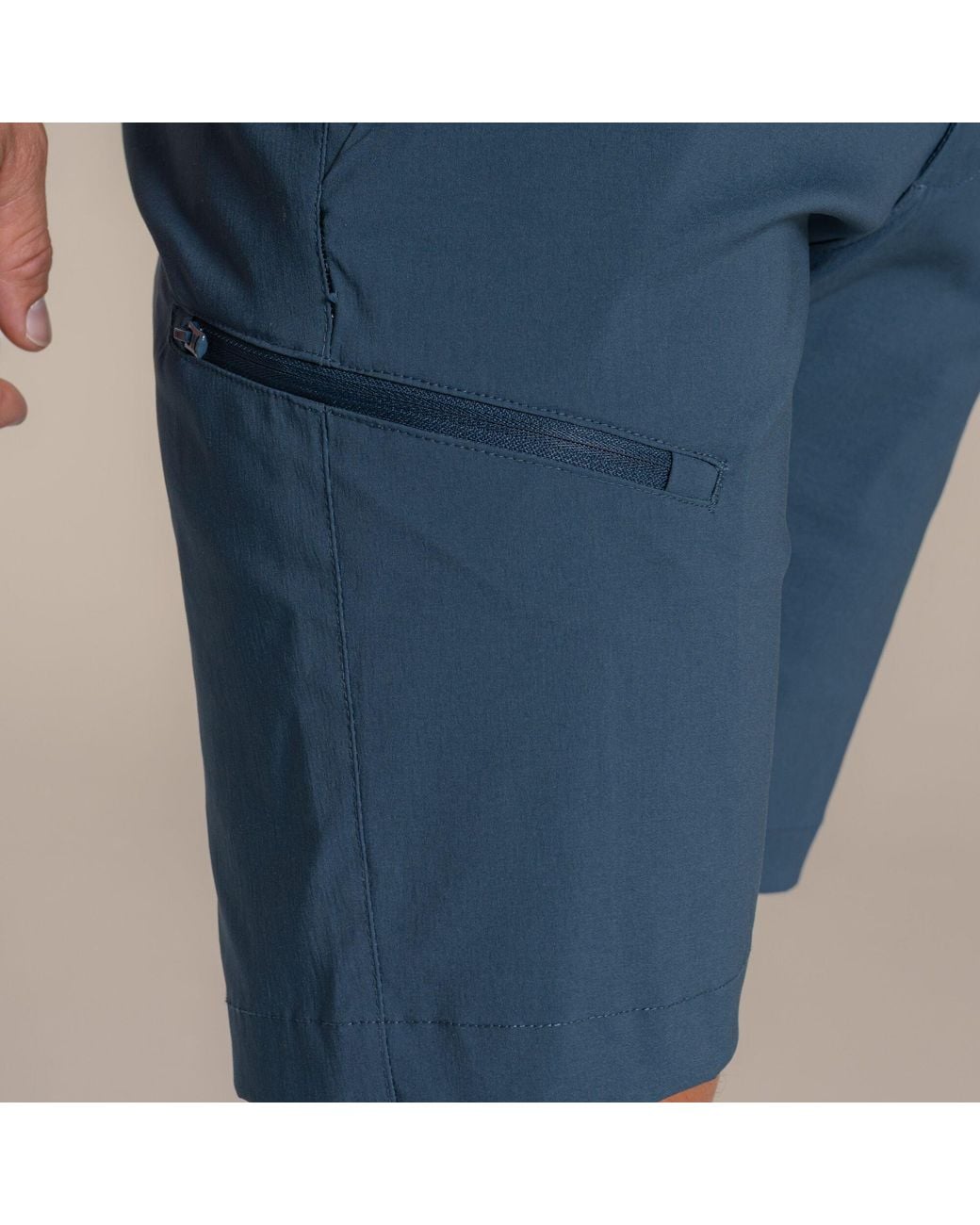 Craghoppers Blue Kiwi Pro Iii Water-Repellent Travel Shorts for men
