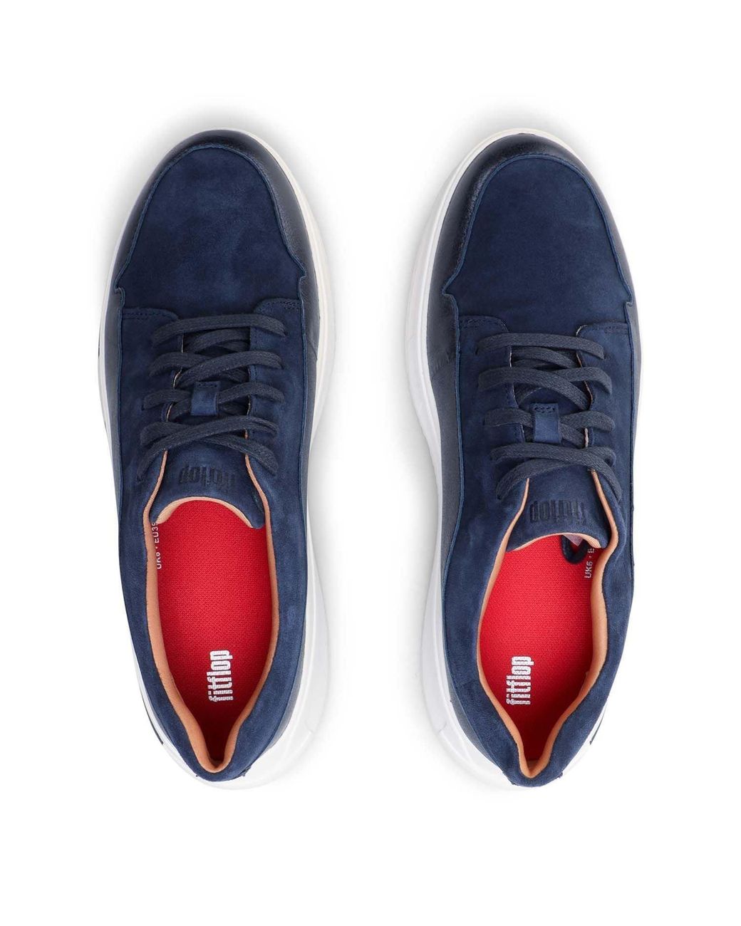 Fitflop Blue Freya Suede Sneakers