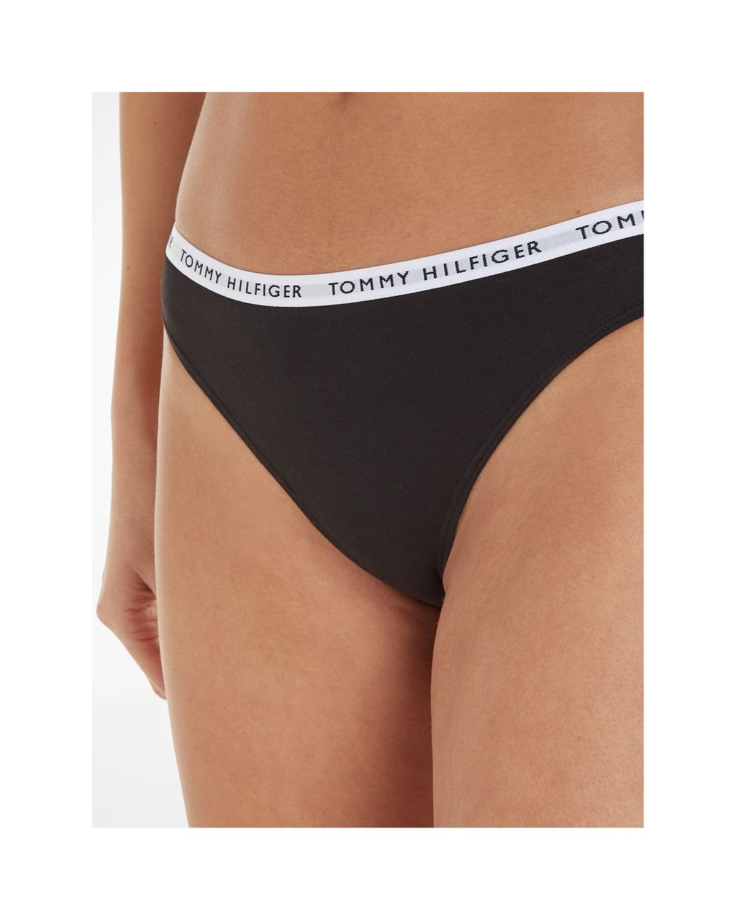 Tommy Hilfiger Blue Tommy Bodywear 3 Pack Thong Briefs