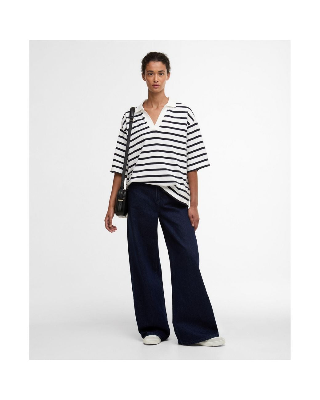 Barbour Blue Inez Striped T-Shirts