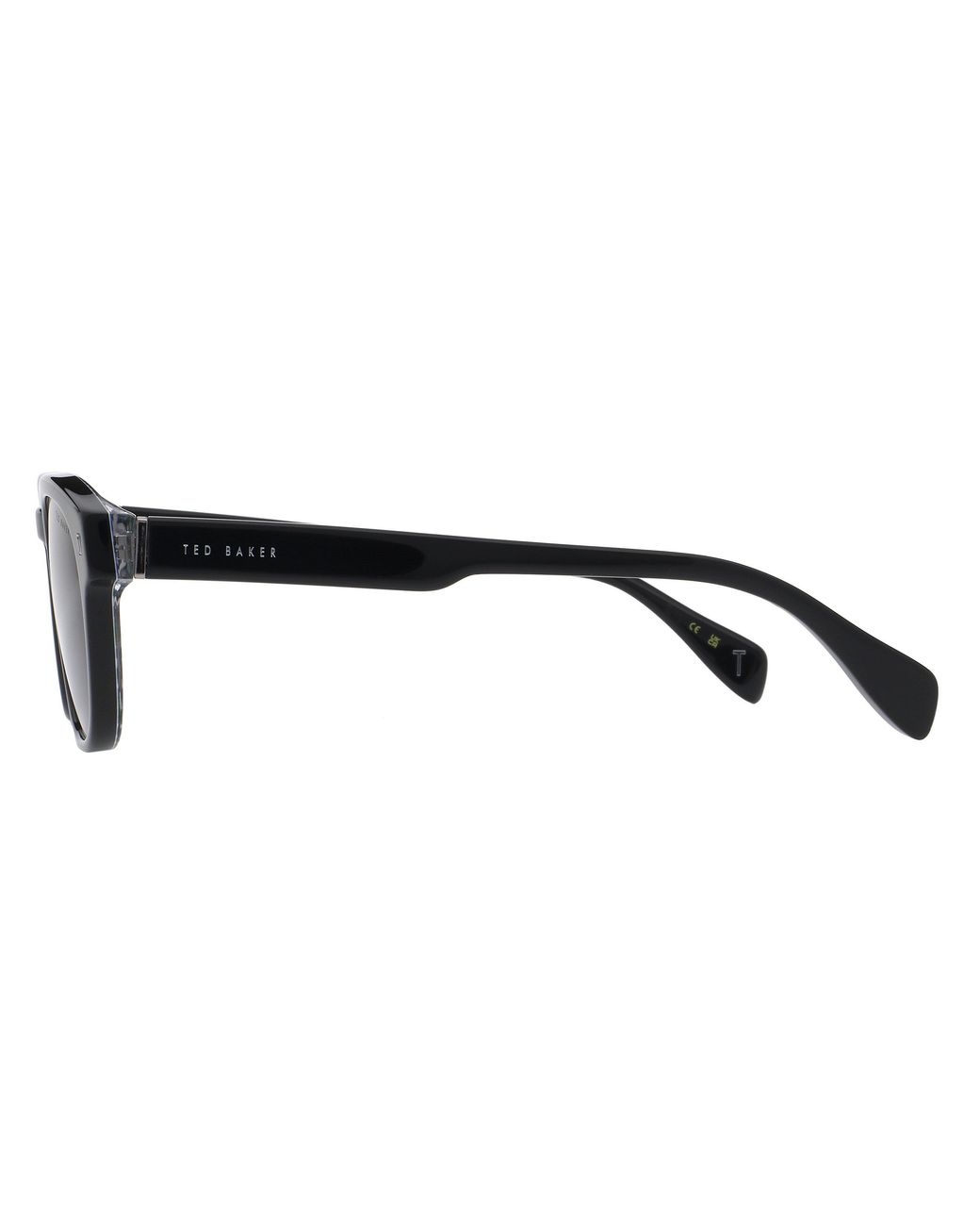 Ted Baker Black Jac Round Sunglasses for men