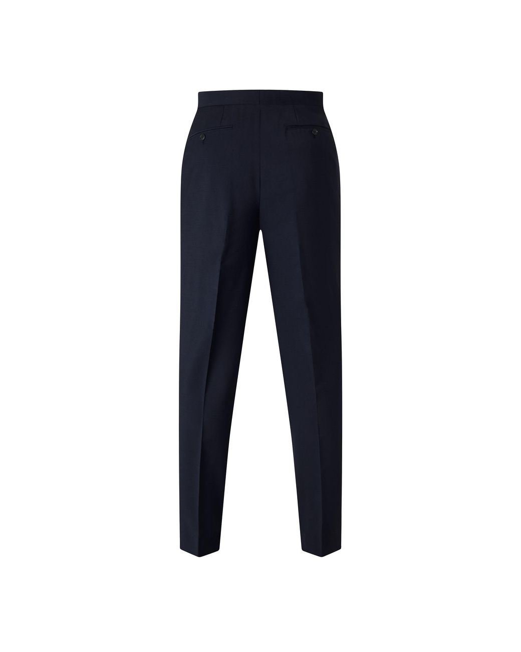 Without Prejudice Blue Willesden Slim Fit Performance Suit Trousers for men
