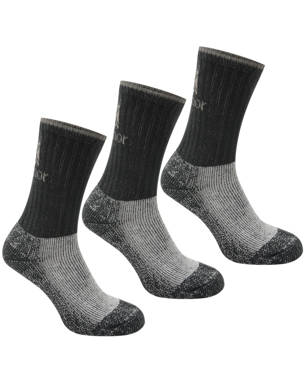 Karrimor Gray Heavyweight Boot Sock 3 Pack Ladies