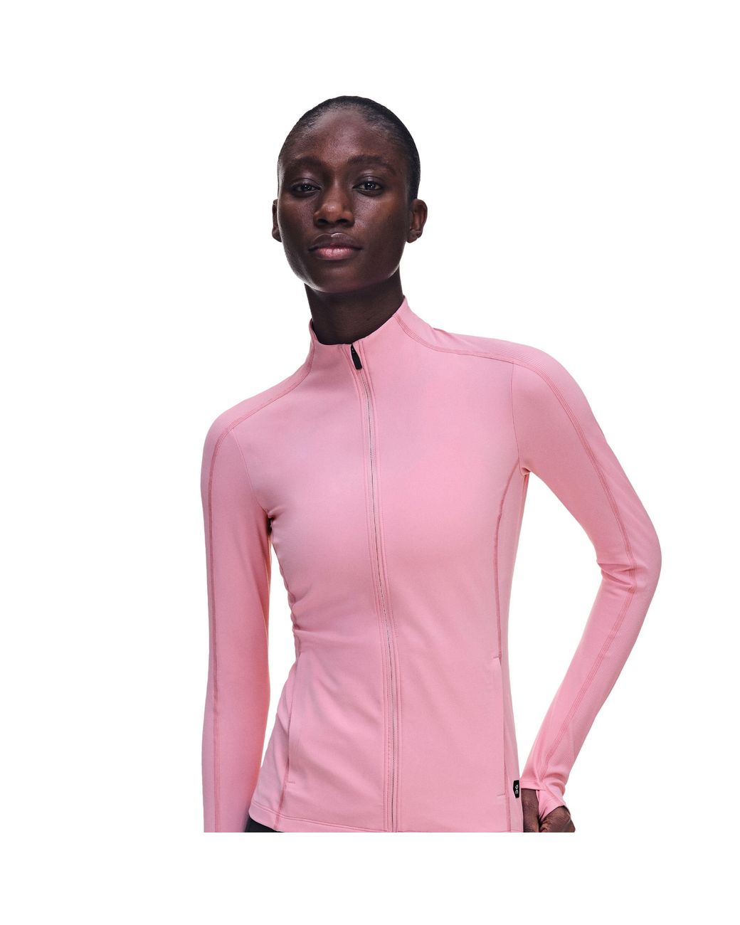 On Shoes Pink Studio Performance Tracksuit Top